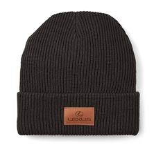 Picture of LEXUS KNIT CUFFED BEANIE- BLACK